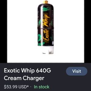 Exotic Whip 640g Cream Charger